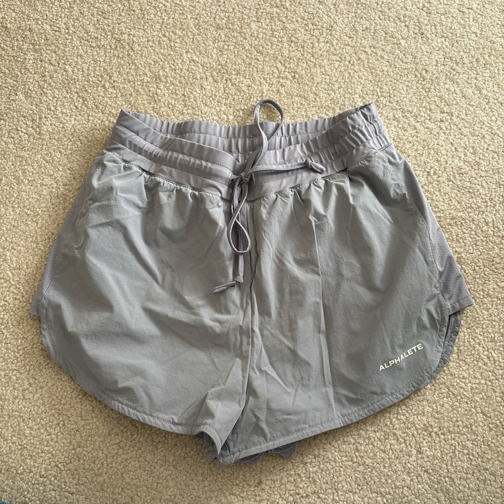 Alphalete Women's Athletic Gray Shorts